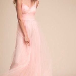 BHLDN Blush Bridesmaid Dress